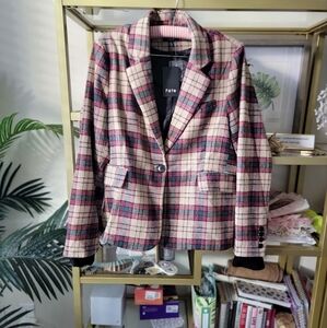 Vici Dolls New Plaid Christmas Blazer - Women's Size XL